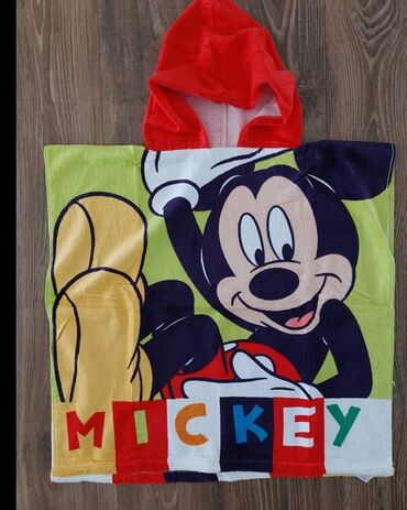 Ostale dečije stvari: Pončo peškir 
Cena: 1499 dinara
60*60 cm — 14