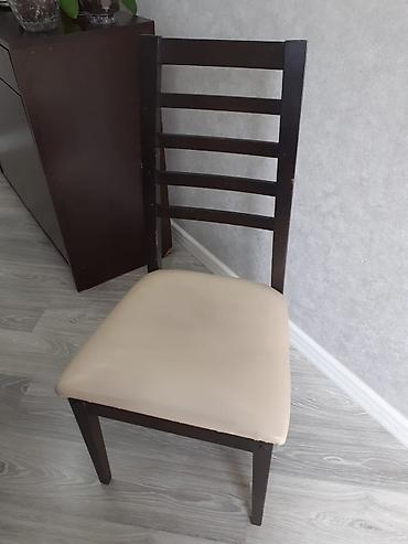 Mebel: Qonaq otağı/yemək otağı üçün mebel dəsti satıram. Tərkib: - Tünd — 5