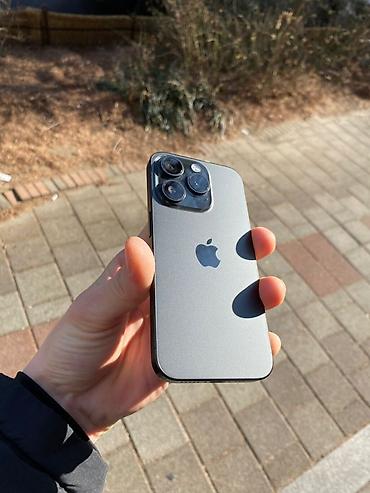 Apple iPhone: IPhone 15 Pro, 256 ГБ, Black Titanium, Коробка, 86 % — 5