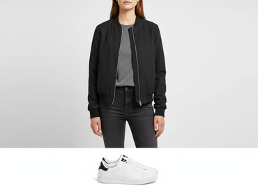tk maxx kurtki: New Look, Women`s bomber jacket, size M
