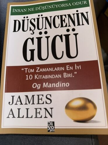 Ceyms Allen tərəfindən "Düşüncənin Gücü" kitabı, insan təfəkkürünün