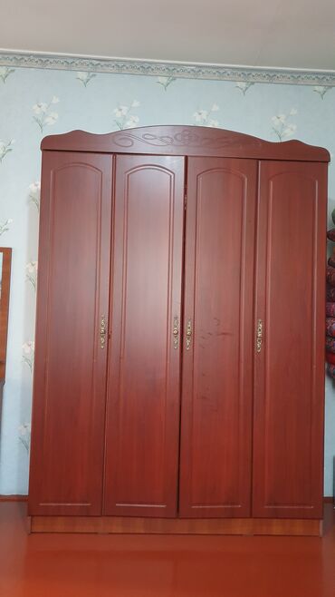 Спальные гарнитуры: Спальный гарнитур, Б/у, Шкаф, Трюмо, Тумба, Другая страна производитель, В рассрочку, Дерево, Самовывоз at lalafo.kg — 4 Спальные гарнитуры: Спальный гарнитур, Б/у, Шкаф, Трюмо, Тумба, Другая страна производитель, В рассрочку, Дерево, Самовывоз — 4