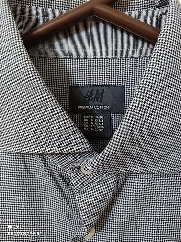 балдарга кийим: Мужские рубашки H&M, размер S (на рост около 170/92A, Slim Fit) — 10