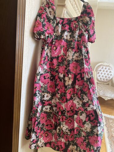 malocnu reng: Вечернее платье, Миди, XL (EU 42)