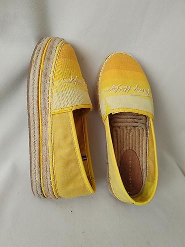 Baletanke: TOMMY HILFIGER original espadrile, broj 39. Duzina unutrasnjeg gazista — 14