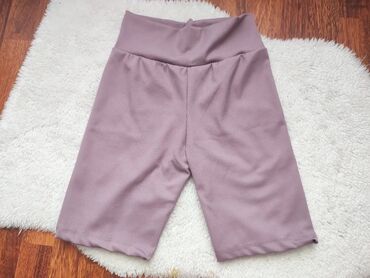 pantalone tally weijl sa elastinom: M (EU 38), L (EU 40), XL (EU 42), Lycra, color - Lilac, Single-colored