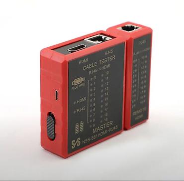 cctv tester: Çoxfunksiyalı kabel testi cihazı – NSS-681 HDMI-RJ45 OULLX — 2