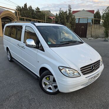 Mercedes-Benz: Mercedes‑Benz Vito 111 CDI, ağ rəngli miniven. rayonlar ve bakı — 11