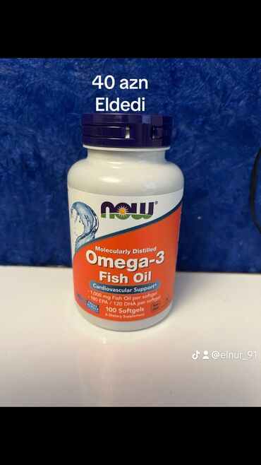omega 3 balıq yağı qiyməti: Balık yagi Amerika istehsalidi