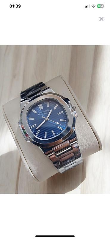 saatlar type 0: Yeni, Qol saatı, Patek Phillipe, rəng - Mavi — 1