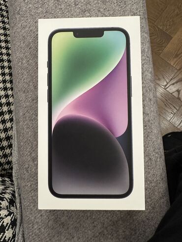 iponalar: IPhone 14, 128 GB, Midnight, Barmaq izi, Face ID