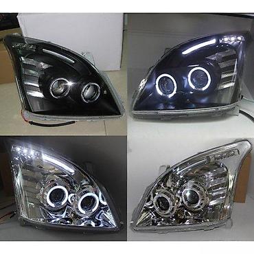 CRNI LED ANGEL EYES FAROVI TOYOTA LAND CRUISER 120 PRADO | Crni