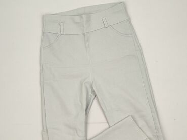 legginsy push up z wysokim stanem: Material trousers for women, size S (EU 36)