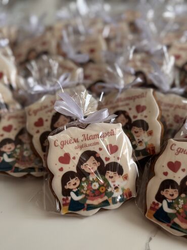 Кондитерские изделия, сладости: Пряники имбирные, на выпускной, тушоо той, жентек той, кыз узатуу — 24