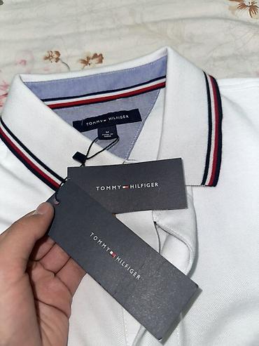 войеный форма: Мужская футболка, M, Tommy Hilfiger, Новый, цвет - Белый — 4