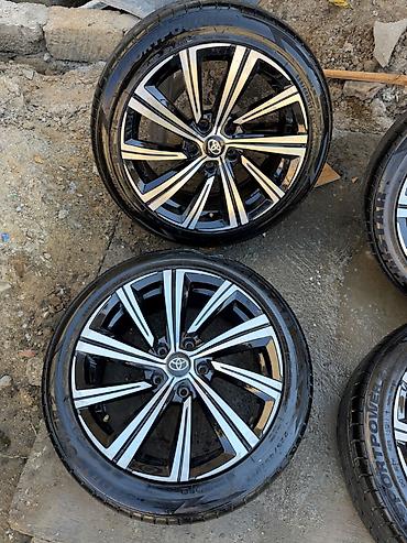 toyota filler: İşlənmiş Disk təkər Toyota 225 / 45 / R 17, 5 Boltlu — 5