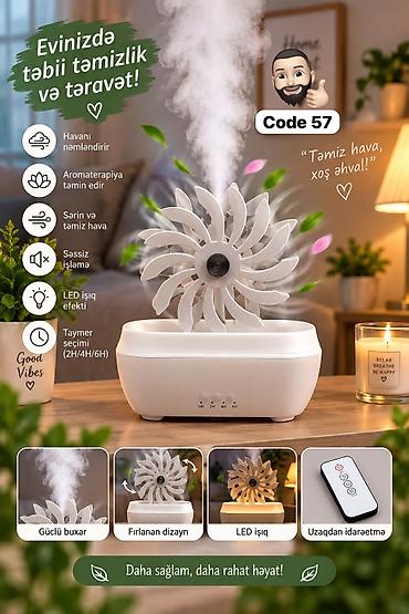 nebulizer qiymeti: 🆕Təravətləndirici super məhsul 🛍️Qiymət:34 Azn 📲Sifaris Yalniz — 1