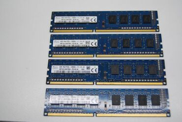 Operativ yaddaş (RAM): Operativ yaddaş (RAM) 4 GB, 1600 Mhz, DDR3, PC üçün, İşlənmiş — 10