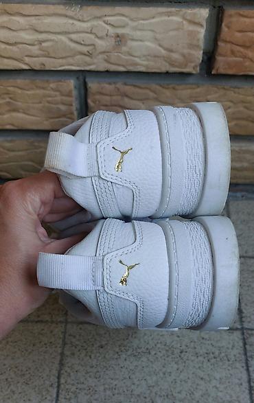 rame guess: Puma ženske patike – beli kožni platform modeli - Model: Puma sa — 2