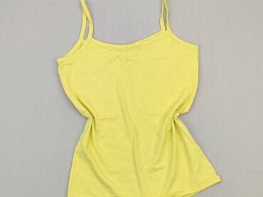 żółta spódnice plisowane: T-shirt, L, stan - Dobry