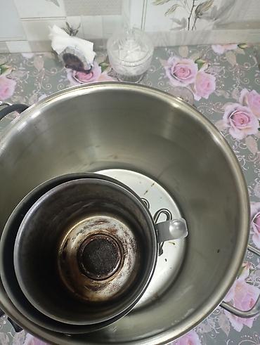 paslanmaz list: Sənaye tipli elektrikli samovar/çay qaynadıcı - Material: paslanmayan — 3