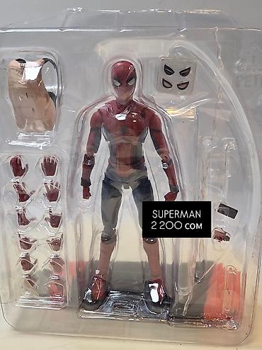 kids box: Фигурка Человека-паука (Spider-Man) в блистере с аксессуарами. Там — 1