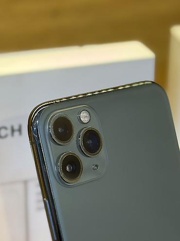 Apple iPhone: IPhone 11 Pro, Б/у, 64 ГБ, Зеленый, Коробка, 100 % — 5