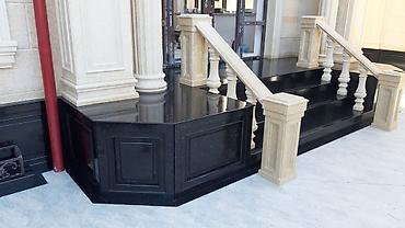 Фасадные гранитные плитки: Гранит для цоколя, для лестницы, для колонн, для подъездов. Очень — 14