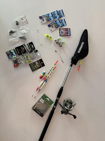 Охота и рыбалка: Balıqçılıq dəsti – Shimano Alivio SLMT E 61 300 XH + YF400 makinə və — 1