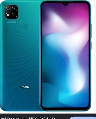 Смартфон Redmi (линейка 9C) в бирюзово‑синем градиенте. Ключевые