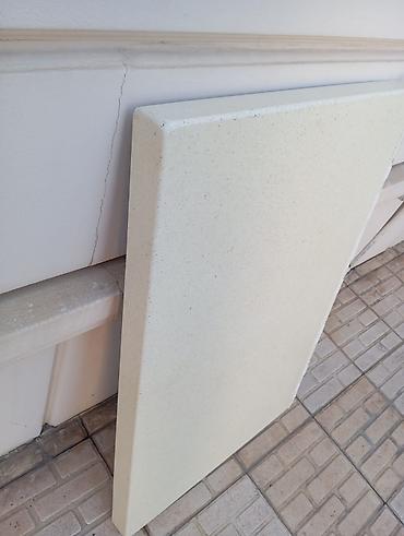 Mətbəx mebeli üçün mərmər parçası (dəzgah). Ölçüləri: uzunluğu 94 sm — 3