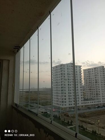 Balkonlar: Cam balkon Pvc Qapı Və Pəncərələrin sifarişi Yüksək Keyfiyyət — 5
