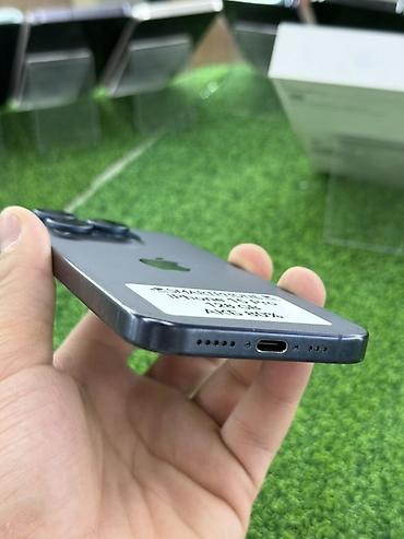 ps5 бу: IPhone 15 Pro, Б/у, 128 ГБ, Синий, Защитное стекло, 80 % — 2