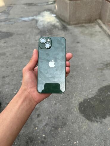 a 13 telefon: IPhone 13, 128 GB, Yaşıl, Face ID, Sənədlərlə, Zəmanət