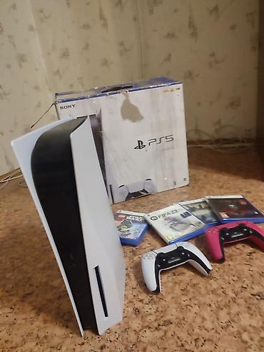 ps5 games: PlayStation 5 (версия с дисководом) в комплекте. Состав набора: - — 2