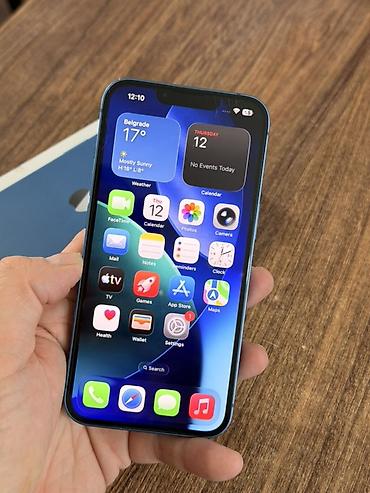 Apple iPhone: Apple iPhone 13 – plava boja - Ekran 6.1" Super Retina XDR OLED — 4