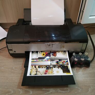 продам пуделя в Кыргызстан: 6 цветный А3 принтер, Epson 1410- Epson 1410 6 цветов- A3, A3+, A4