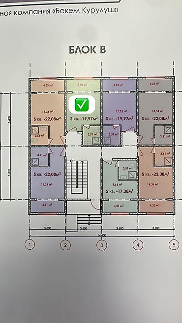 общежитье: 1 комната, 20 м², Западный (новый) автовокзал Общежитие, 1 этаж, Свежий ремонт — 5
