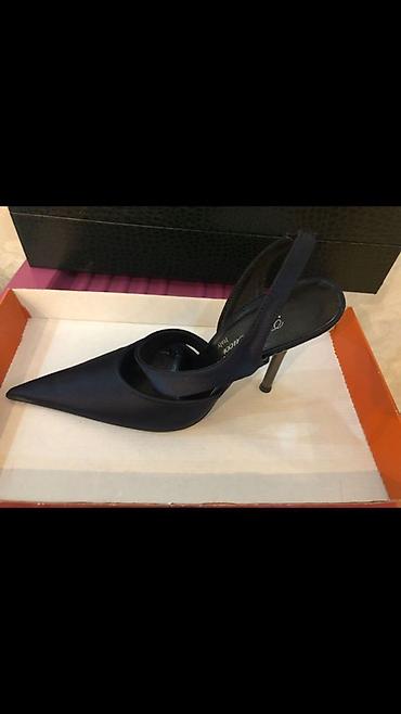 Tuflilər: J’kay qadın ayaqqabısı – açıq arxa, kəmərli slingback modeli. - — 3