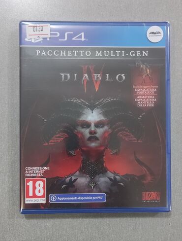 ps4 oyunlar barter: Ps4 üçün diablo 4 oyun diski. Tam yeni, original bağlamadadır. -