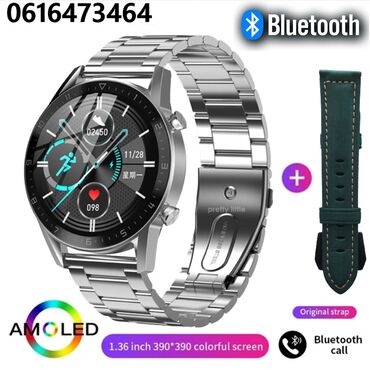 police sat: DT95 - Bluetooth Smart Watch - Metalna narukvica Narukvica: Metalna