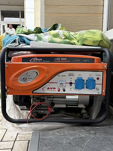 Бензиновый генератор LIDI 5800 с AVR Характеристики и возможности: -