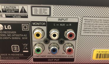 Dinamiklər və kolonkalar: İşlənmiş LG Kolonka, Növ - Ev kinoteatrı üçün, rəng - Qara -da lalafo.az — 12 Dinamiklər və kolonkalar: İşlənmiş LG Kolonka, Növ - Ev kinoteatrı üçün, rəng - Qara — 12