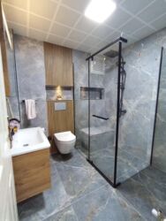 Duş kabinaları, arakəsmələr: Yeni Üstü açıq kabina, Ödənişli çatdırılma — 12