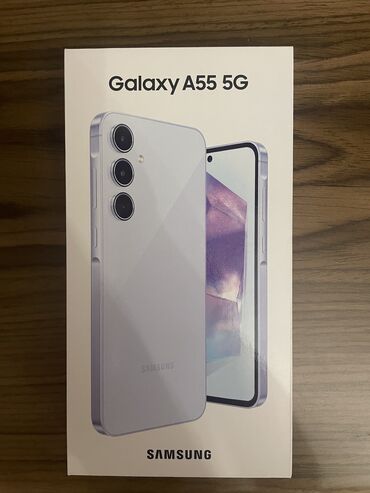 samsung s22utra: Samsung Galaxy A55, 128 GB, rəng - Mavi, Zəmanət