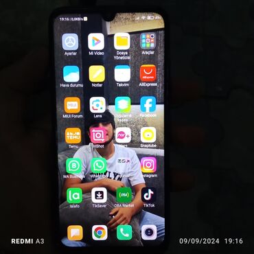 daxili kredit telefon: Xiaomi Redmi 7, 64 GB, rəng - Mavi