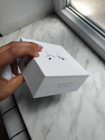 чехол для airpods: Yeni Simsiz (Bluetooth) Qulaqcıqlar, Apple, rəng - Ağ