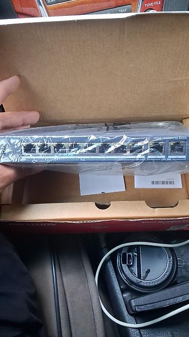 male power support: Коммутатор PoE “Smart 10/100M PoE Switch” в коробке. - 8 портов — 1