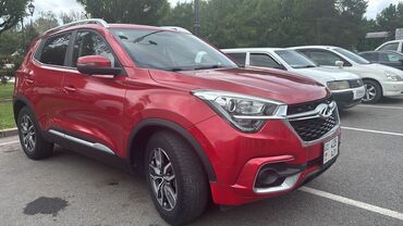 авто в рассрочку без первоначального взноса: Красный кроссовер Chery Tiggo 5х представленный в ярком современном