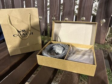 спортивный пояс: Ремень, Coach, Материал: Натуральная кожа, Мужские